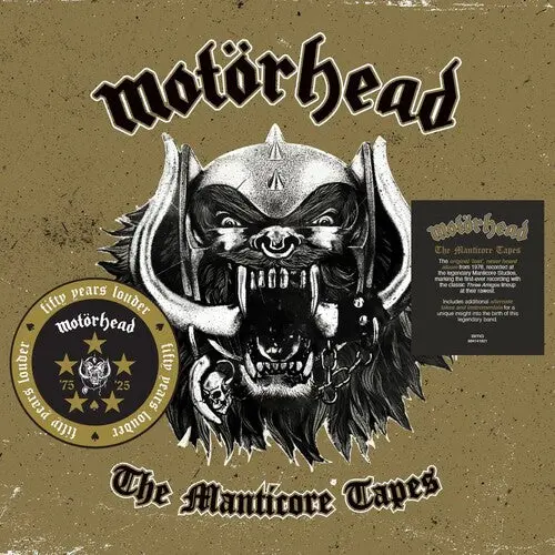 MOTORHEAD - Manticore Tapes LP-1