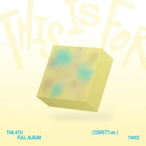 TWICE - This Is For (Confetti Version) CD-1