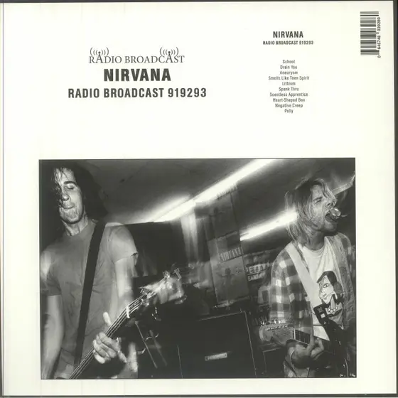 NIRVANA - Radio Broadcast 919293 LP-0
