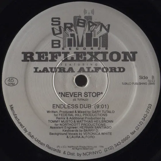 Reflexion (2) Featuring Laura Alford - Never Stop-1