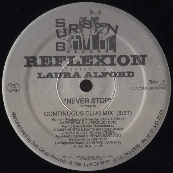 Reflexion (2) Featuring Laura Alford - Never Stop-0