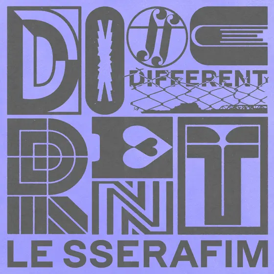 LE SSERAFIM - Different (Version A) CD-1