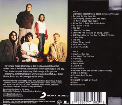 Backstreet Boys - The Essential Backstreet Boys-1