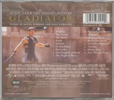 Hans Zimmer And Lisa Gerrard - Gladiator (Music From The Motion Picture)-1