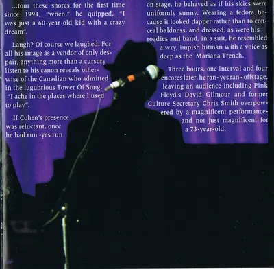 Leonard Cohen - Live In London-12