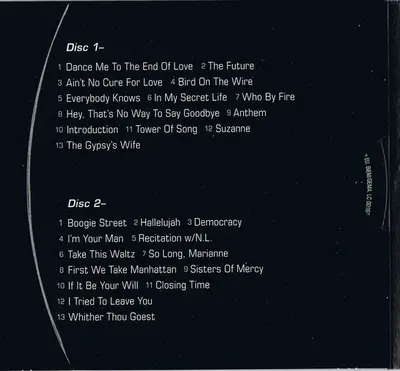 Leonard Cohen - Live In London-6