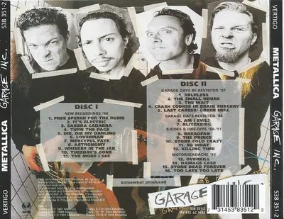 Metallica - Garage Inc.-1