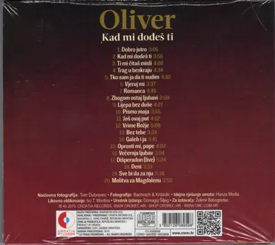 Oliver Dragojević - Kad Mi Dođeš Ti-2