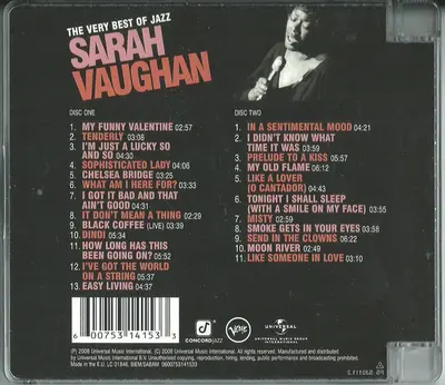 Sarah Vaughan - The Very Best Of Jazz-1