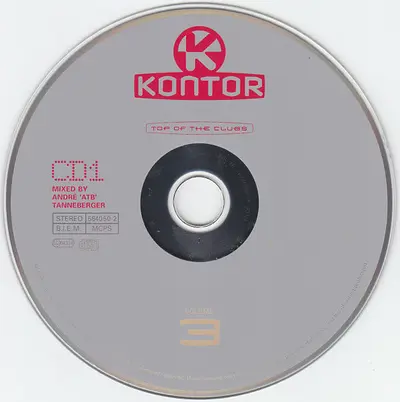 Various - Kontor - Top Of The Clubs Volume 3