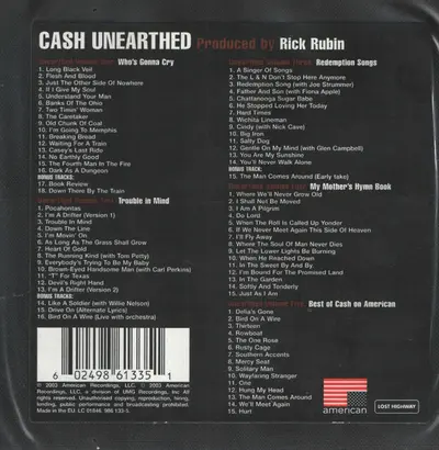 Johnny Cash - Unearthed-3