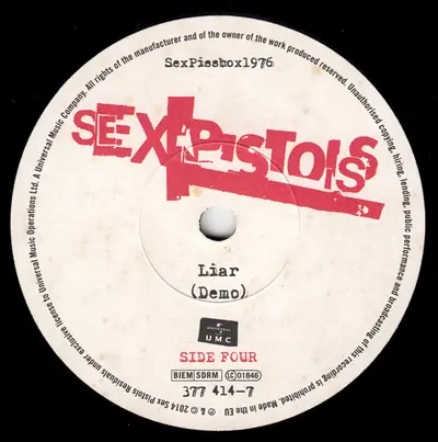 Sex Pistols - Never Mind The Bollocks Here's The Sex Pistols - Alternative Takes-16