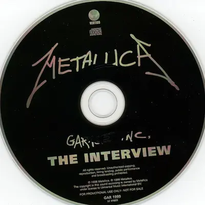 Metallica - Garage Inc, The Interview-3