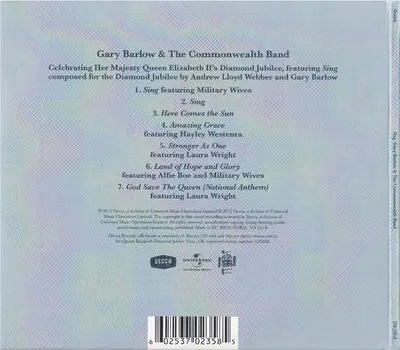 Gary Barlow & The Commonwealth Band - Sing-1