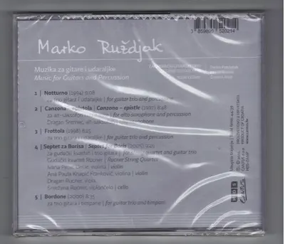 Marko Ruždjak - Muzika Za Gitare I Udaraljke-1