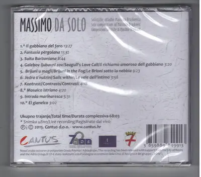 Massimo Brajković - Massimo Da Solo - Solističke Skladbe Massima Brajkovića-1
