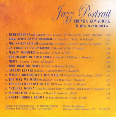 Zdenka Kovačiček, Jazz Orkestar HRT-a - Jazz Portrait-1