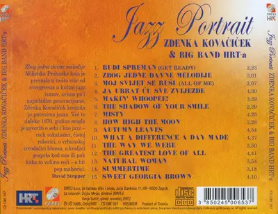 Zdenka Kovačiček, Jazz Orkestar HRT-a - Jazz Portrait-4