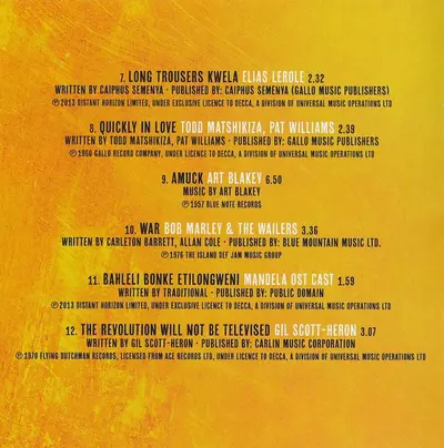 Various - Mandela: Long Walk To Freedom (Original Motion Picture Soundtrack)-3