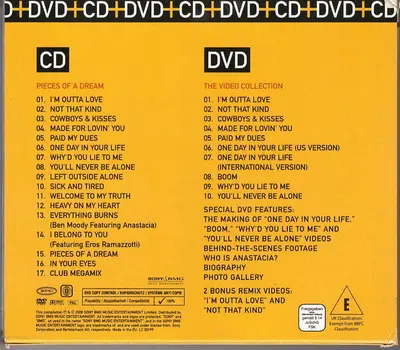 Anastacia - Pieces Of A Dream + The Video Collection-1