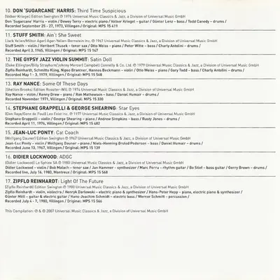 Various - Swinging Jazz Violin-5