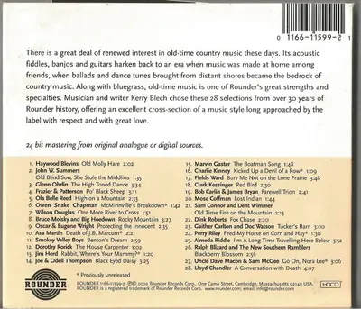 Various - The Art Of Old-Time Mountain Music-1