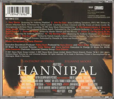 Hans Zimmer - Hannibal (Original Motion Picture Soundtrack)-1