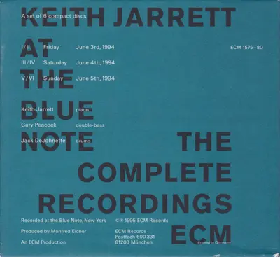Keith Jarrett - Keith Jarrett At The Blue Note - The Complete Recordings-1
