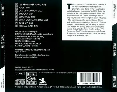 Miles Davis - Blue Haze-2