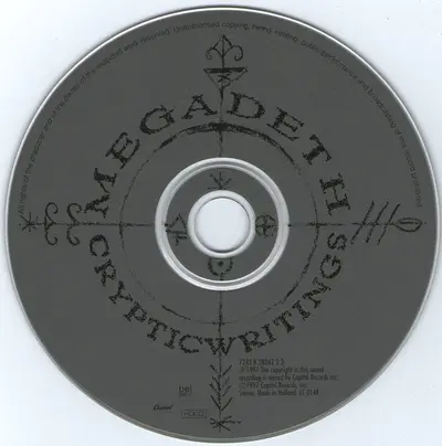 Megadeth - Cryptic Writings-2