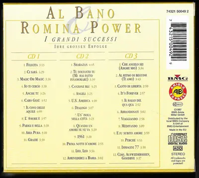 Al Bano & Romina Power - I Grandi Successi - Ihre Grossen Erfolge-5