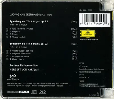 Ludwig van Beethoven, Herbert von Karajan, Berliner Philharmoniker - The Symphonies-7