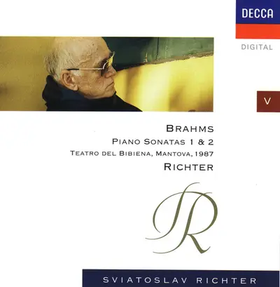 Johannes Brahms, Sviatoslav Richter - Piano Sonatas 1 & 2 - Teatro Del Bibiena, Mantova, 1987