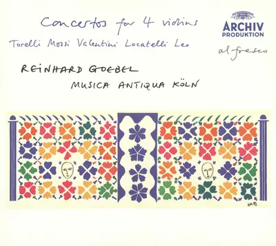 Giuseppe Torelli • Giovanni Mossi • Giuseppe Valentini • Pietro Antonio Locatelli • Leonardo Leo - Musica Antiqua Köln, Reinhard Goebel - Concertos For 4 Violins