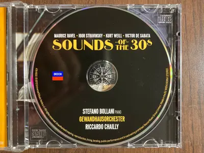 Maurice Ravel • Igor Stravinsky • Kurt Weill • Victor De Sabata – Stefano Bollani • Gewandhausorchester Leipzig • Riccardo Chailly - Sounds Of The 30s-5