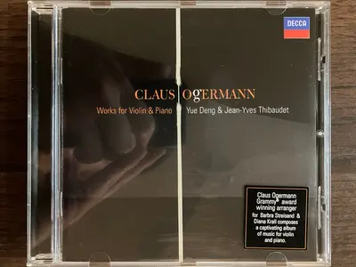 Claus Ogerman - Yue Deng, Jean-Yves Thibaudet - Works For Violin & Piano-10