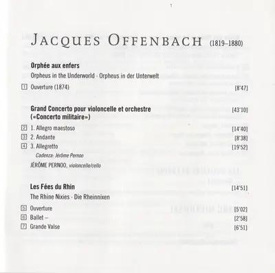 Jacques Offenbach - Jérôme Pernoo | Les Musiciens Du Louvre, Marc Minkowski - Romantique-4
