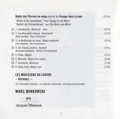 Jacques Offenbach - Jérôme Pernoo | Les Musiciens Du Louvre, Marc Minkowski - Romantique-5
