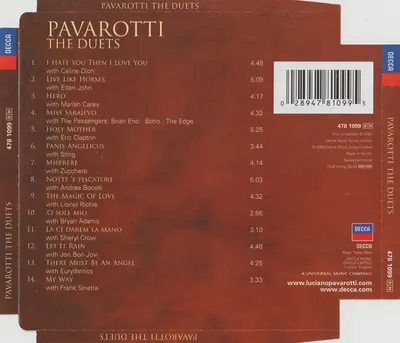 Luciano Pavarotti - The Duets-3