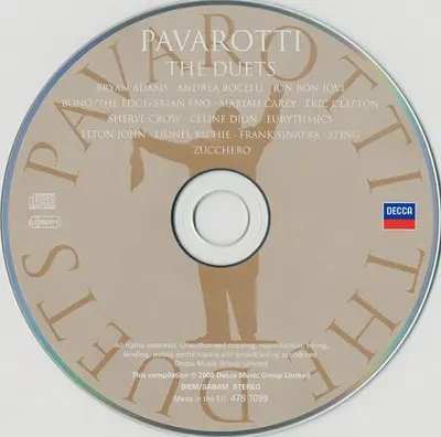 Luciano Pavarotti - The Duets-1