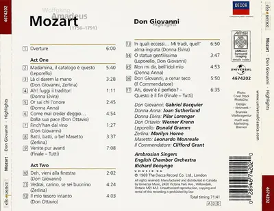Wolfgang Amadeus Mozart - Don Giovanni (Highlights)-1
