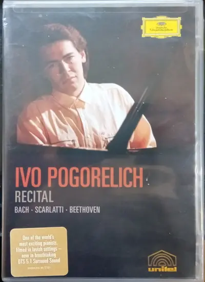 Ivo Pogorelich, Johann Sebastian Bach, Domenico Scarlatti, Ludwig van Beethoven - Recital