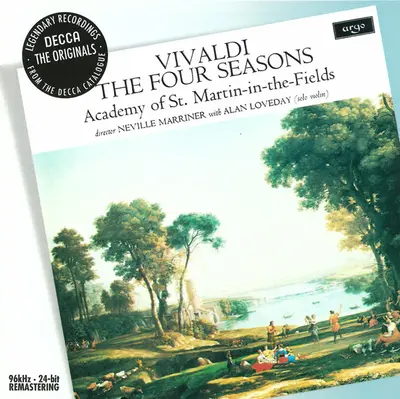Antonio Vivaldi ‎– The Academy Of St. Martin-in-the-Fields, Sir Neville Marriner with Alan Loveday - The Four Seasons