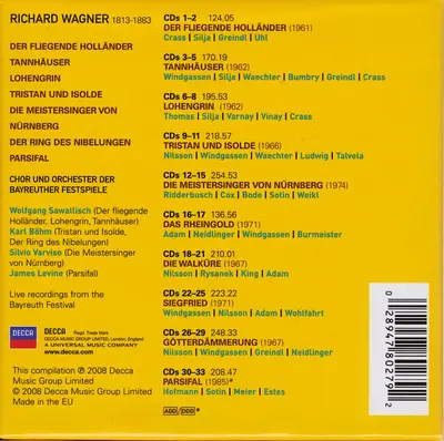 Richard Wagner - The Great Operas From The Bayreuth Festival-1