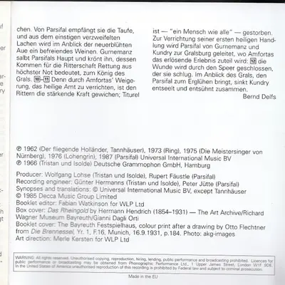 Richard Wagner - The Great Operas From The Bayreuth Festival-59