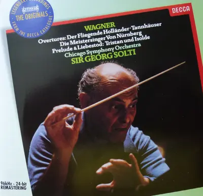 Richard Wagner - Chicago Symphony Orchestra, Georg Solti - Overtures: Der Fliegende Holländer, Tannhäuser, Die Meistersinger Von Nürnberg / Prelude & Liebestod: Tristan Und Isolde