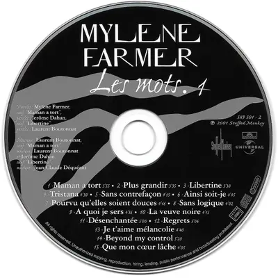 Mylène Farmer - Les Mots-2