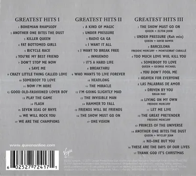 Queen - Greatest Hits I II & III (The Platinum Collection)-1
