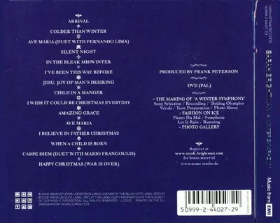 Sarah Brightman - A Winter Symphony-1