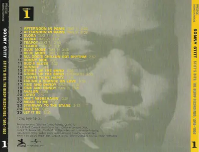 Sonny Stitt - Stitt's Bits: The Bebop Recordings, 1949-1952-7